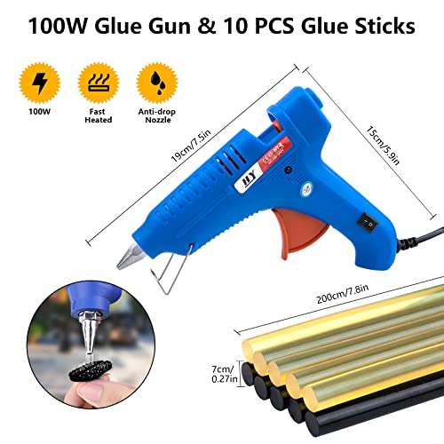 ZEUSFIRE Dent Puller Kit, 42PCS Paintless Dent Repair Kit with Double