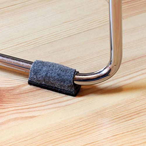 Master Manufacturing WrapAround Felt Floor Savers, Fits Most Chair