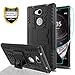 YmhxcY LG k22 Case,LG K22+ Plus Case with Tempered Glass Screen Protector [2 Pack], Armor Grade Case with Rotating Holder Kickstand Non-Slip Hybrid Rugged Case for LG k22 6.2 ”-KJ (Blue)