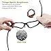 Torege Polarized Sports Sunglasses For Cycling Running Fishing Golf Unbreakable Frame TR006 (Black&silver)