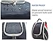 Large Makeup Travel Bag/ Hanging Toiletry Organizer/ Water Resistant With Sturdy Mesh And Elastic Pockets- Large Capacity- Best for Men, Women- Multiple Compartments, Luggage-Friendly Toiletries Case