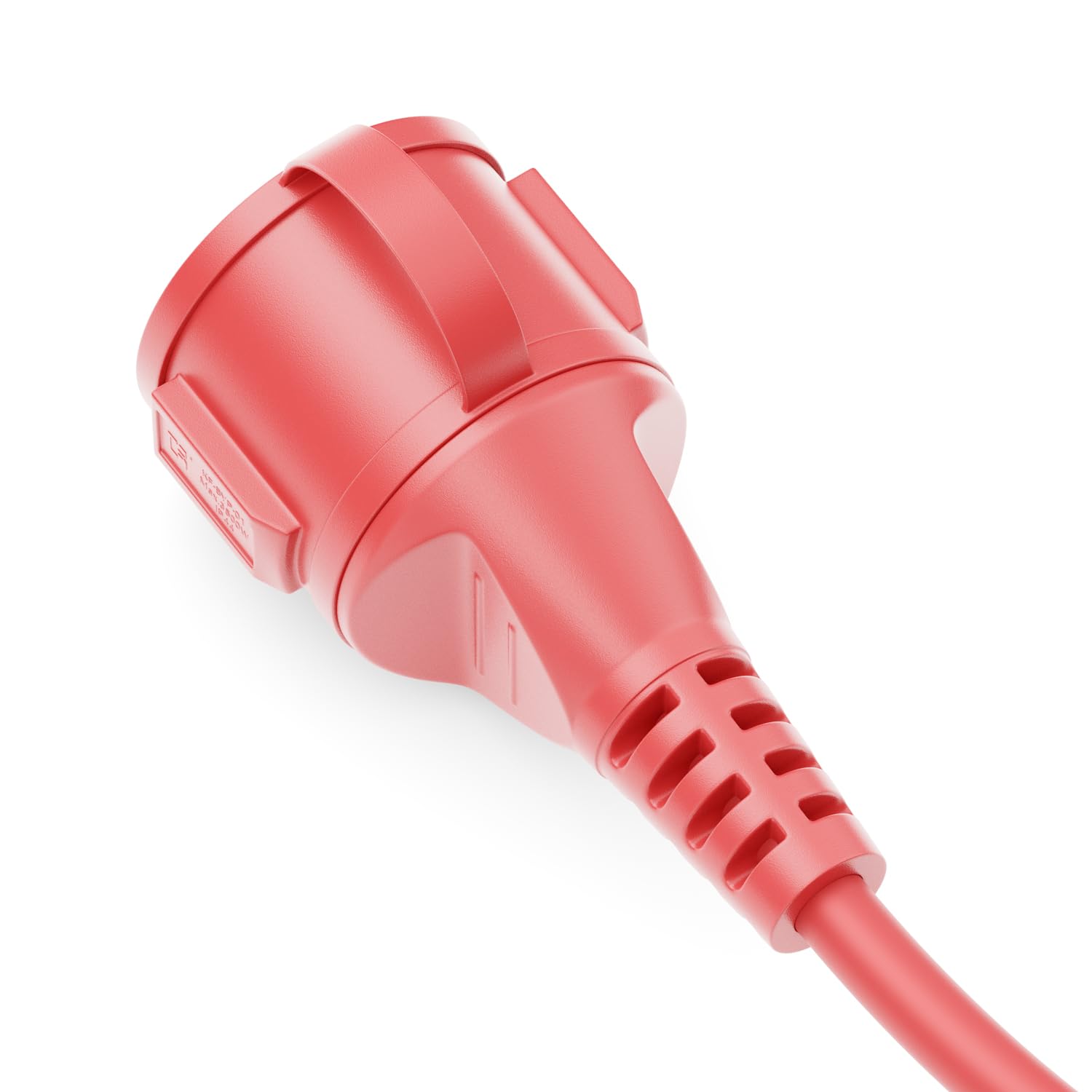 deleyCON 15m Outdoor Verlängerungskabel Stromkabel IP44 (H07RN-F 3G1.5mm²) Strom Verlängerung Witterungsbeständiges Gummi-Kabel für Außenbereich - Schutzkontakt Stecker auf Buchse - Rot 7