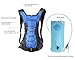 Hydration Pack Backpack with 70 oz 2L Water Bladder for Running, Hiking, Cycling, Climbing, Camping, Biking (Blue)