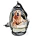 INNOPAW Pet Travel Carrier Bag, Soft Sided and Airline Approved Pet Bags with Fleece Bed, Perfect for Small Dogs and Cats (Brown)