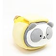 Anirollz Stuffed Animal Plush Toy - Official Roll Blanket Outfitz Doll |Soft, Squishy, Warm, Cute, Comfort, Safe| Banana Pillow with Panda Bear - Birthday Decorations Gift 12" Pandaroll