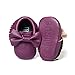 C&H Baby Boys Girls Soft Soled Tassel Bowknots Crib Infant Toddler Prewalker Moccasins Shoes
