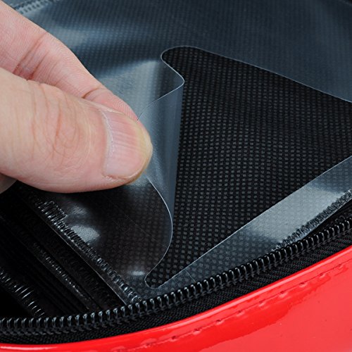 Wismart 80 Capacity Pu Leather Shell CD DVD Blu-ray Media Case Storage Holder Organizer Wallet for Car, Home, Office and Travel Carrying Protector Organizer (80-Capacity, Red)