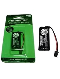 Enercell 2,4 V teléfono 650 mAh Ni-MH batería para Uniden (2300931)