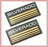 88-98 Chevy Silverado Side Pillar Emblems Roof Cab Body Decal Tahoe Suburban