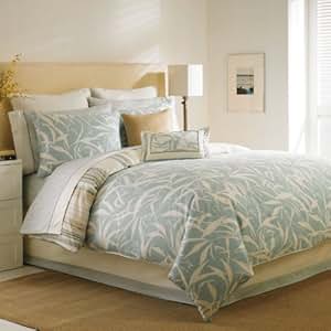 Amazon.com: Nautica Blue Grass Comforter, Bed Skirt and