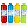 abeec Premium Bubble Solution - 1 Litre of Bubble Mixture with Wand for Bubble Machines - Giant Garden Games Essential…