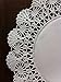 The Baker Celebrations Round 10 inch White Paper Lace Table Doilies - Disposable Placemats (pack of 100)