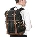 Lifewit Waxed Canvas Backpack Waterproof 15.6 Inch Laptop Casual School College Bags Travel Rucksack