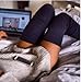 Ladies Winter Soft Cable Knit Over knee Long Boot Thigh-High Warm Socks Leggings