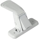 Wright Products Heavy Duty Inside Latch for Storm &amp; Screen Doors, White | No Lock Out Feature Prevents Accidental Lock-Outs, Surface Mount, Replaces Similar Latches on Most Storm and Screen Doors