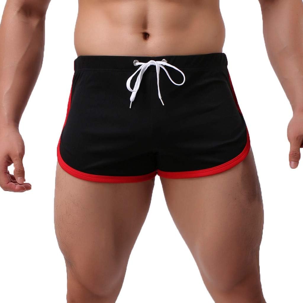 Willsa Pantalones Cortos Deportivos de Verano para Hombre, de Secado rápido, Informales