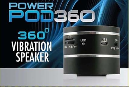 power pod 360 vibration speaker