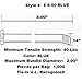Tach-It - E-8-50 Blue 8