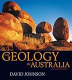 Front cover for the book The Geology of Australia by David Johnson
