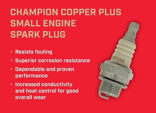Champion CJ8 (843) Copper Plus Small Engine Replacement Spark Plug (Pack of 1)