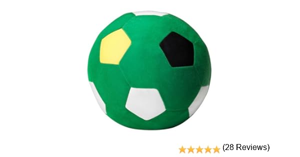 Sparka Ikea - Balón de fútbol de peluche, color verde: Amazon.es ...