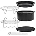 StillCool Air Fryer Accessories Set of 5 Universal Air Fryer Accessories for Phillips Gowise Cozyna etc. Fit all Standard Air Fryer 3.2-5.8QT (5)