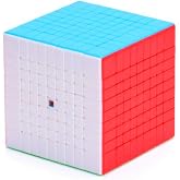 CuberSpeed Cubing Classroom moyu 9x9 stickerelss Speed Cube Mofang Jiaoshi Meilong 9x9 Magic Cube (MF9 Update Version)