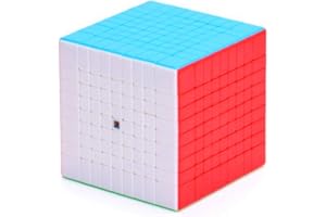 CuberSpeed Cubing Classroom moyu 9x9 stickerelss Speed Cube Mofang Jiaoshi Meilong 9x9 Magic Cube (MF9 Update Version)