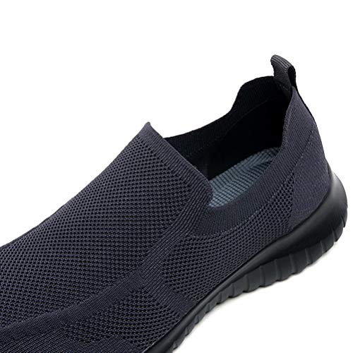 konhill Men's Breathable Walking Shoes Tennis Casual Slip on Athletic