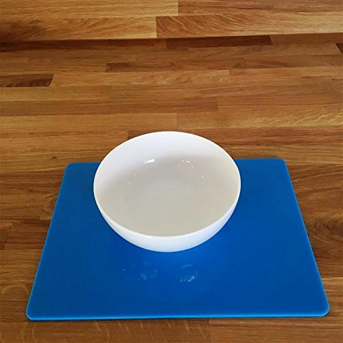 Super Cool Creations Placemats - Rectangular - Bright Blue - 4 Set - Large