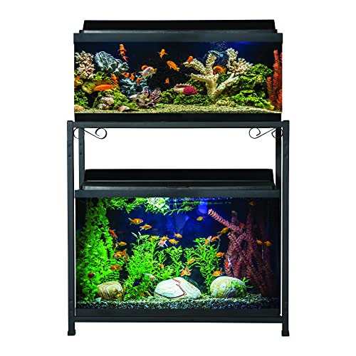 TitanEze 75 Gallon Double Aquarium Stand (2 Stands in 1), Fish Tank