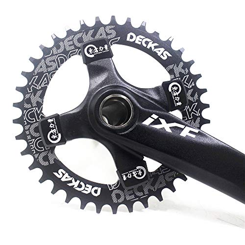 EASTERN POWER MTB Chainring Bolts&Nuts, Bicycle CNC Anodized Black Chain Wheel Crankset Double/Single Chainring Bolt, 4 Pcs - Thumbnail 4