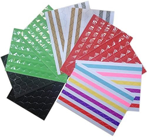 Deponstar-1020 Pcs(10 sheets)DIY Handmade Self-adhesive Photo Picture Corner Stickers scrapbook album essential