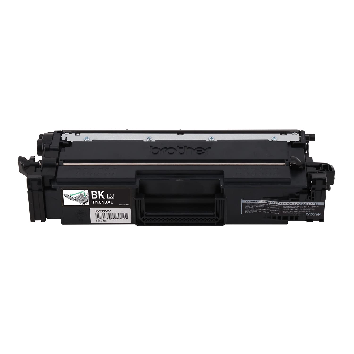 Brother Genuine High Yield Toner Cartridge, TN810XLBK, Replacement Black Toner, Page Yield Up to 12,000 Pages