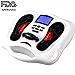 Foot Health Expert - Newest EMS (Electrical Muscle Stimulator) Foot Stimulator Electric Foot Massager EMS Foot Circulation Device for Calf Leg Massager Clinically Proven and Patented Technology
