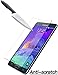 [3-Pack] Note 4 Screen Protector, PThink [Tempered Glass] [9H Hardness] [Anti-Scratch] [Fingerprint Resistant] [Easy-Install] Screen Protector for Samsung Galaxy Note 4