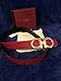 Salvatore Ferragamo Black/Red Reversible Big Gold Buckle Belt