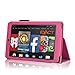 Fire HD 6 Case - Exact Amazon Kindle Fire HD 6 Case [PRO Series] - Premium PU Leather Folio Case for Amazon Kindle Fire HD 6 (2014) Hot Pink