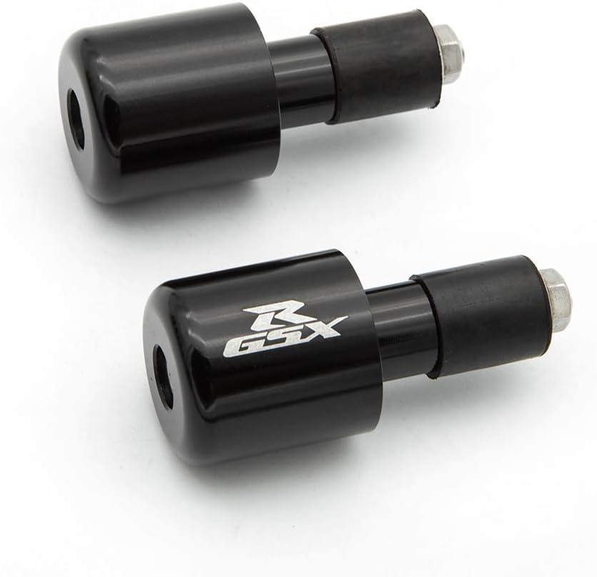 FXCNC Motorcycle Billet Handle Bar End Grip Cap Plug Slider For GSXR600 GSXR750 GSX-R 600 750 2000-2020