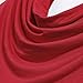 Meaneor Women's Basic Loose Low Cowl Neck Sport Tank Yoga Top Red XXL