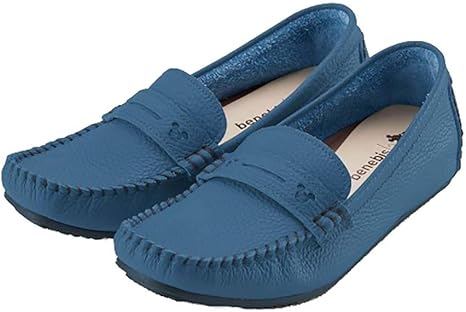 Amazon Co Jp ベルメゾン ディズニー ローファー スリッポン レディース ベネビス グレイッシュブルー 24 ホーム キッチン