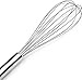 Stainless Steel Whisk Set - Wire Whisk - Balloon Whisk Set - Egg Frother, Milk & Egg Beater - Kitchen Utensils for Blending, Whisking, Beating & Stirring - Set of 3 - by Utopia Kitchen