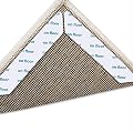 Rug Grippers, 8PCS Reusable Non Slip Carpet Corner Carpet Gripper Anti Curling Pads for Hardwood or Laminate Floors Keep Your Rug in Place