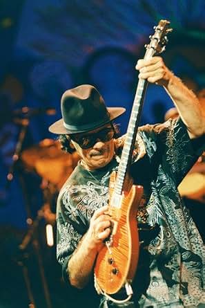 Carlos Santana Playing Guitar 24x36 Poster at Amazon's Entertainment