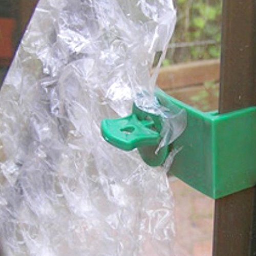 KINGLAKE 50 Pcs Greenhouse Corner Clips for Fixing Greenhouse Shading