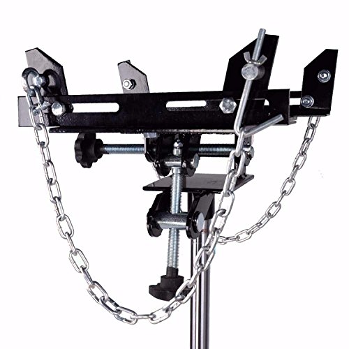 XK 1660lbs Transmission Jack 2 Stage Hydraulic w/ 360° for car Lift auto Lift