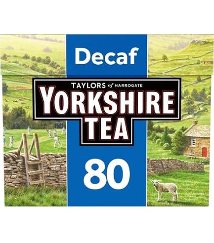 Amazon.com : Yorkshire Decaffeinated Tea, 80 Teabags - 2 pack