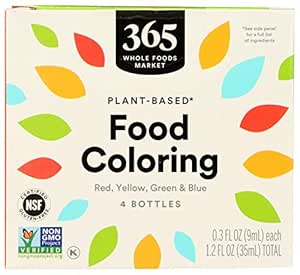 Amazon.com : 365 by Whole Foods Market, Food Coloring, 1.2 Fl Oz ...
