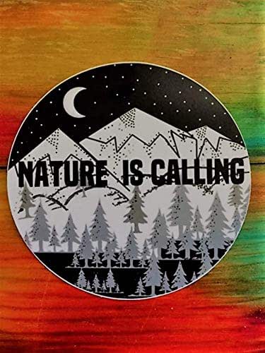 amazoncom mountain sticker nature sticker hiker