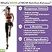 MCM Nutrition - Exogenous Ketones Supplement & BHB - Caffeine Free and Suppresses Appetite - Instant Keto Mix That Puts You into Ketosis Quick & Helps with The Keto Flu (Fruit Punch - 15 Servings)